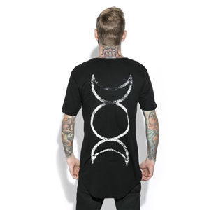 tričko BLACK CRAFT Triple Moon Čierna XXL